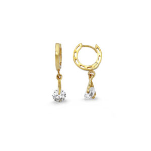 Arpaş Gold Earrings Model - 275504