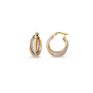 Arpaş Gold Earrings Model - 377386