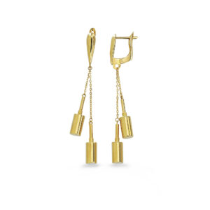 Arpaş Gold Earrings Model - 613952