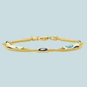 Cetaş Fortuna Gold Bracelet XF10486BAAY
