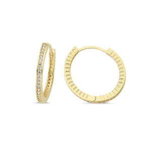 Koçak 14k Ring Gold Earrings 14KUP1610
