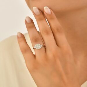 Model Pırlanta Baguette Ring 0.74 carat