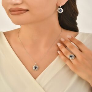 Model Pırlanta Sapphire Necklace 1.42 carat