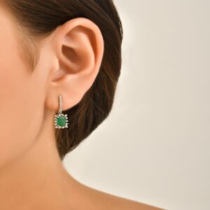 Model Pırlanta Emerald Earrings 2.27 carats
